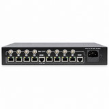 UltraPoE CT-HDVB8-VP12 8-channel passive CCTV video and power receiver hub