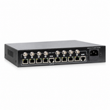 CT-HDVB8-VP12 black metal receiver hub rear perspective