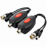 UltraPoE CT-POC01-VB AHD CVI TVI video and power over coax converter pair