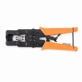 CT-TC004 multifunction coax compression crimping tool top view showing adjustable plunger and twin springs