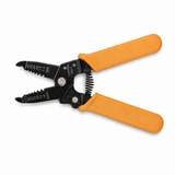 CT-TS005 precision wire stripping tool top view showing AWG and metric gauge markings