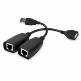 UltraPoE CT-USB-150EX USB over CAT5e/CAT6 RJ45 extender adapter pair