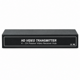 UltraPoE CT-VBHD-4H four-channel passive HD CCTV video transceiver front panel