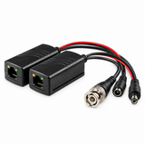 CT-VBHD-VP RJ45 indicator BNC and DC power connector details