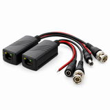 CT-VBHD-VPD RJ45 BNC DC power and auxiliary wire connector detail