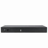 UltraPoE PoE-7018 BT rear AC power panel on pure white background