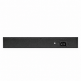 UltraPoE PoE-7018B rear AC power input on pure white background
