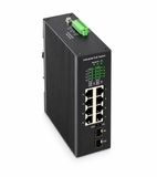 UltraPoE POE-7310-8I 8-port managed industrial Gigabit PoE switch hero view