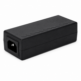 UltraPoE POE-M911-N 30W Gigabit PoE injector IEC AC power input on pure white background