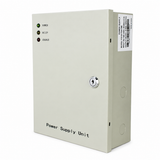 PS-DC10A18B lockable metal UPS-ready CCTV power supply enclosure