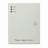PS-DC10A18B front panel with Power DC12V and Charge status indicators