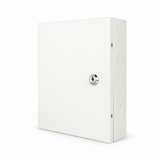 UltraPoE PS-DC16A08HD-4K locking ivory metal CCTV power supply enclosure