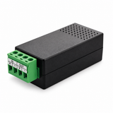 UltraPoE PS-DD1000 compact regulated 12V DC voltage booster, alternate product angle