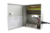 UL Listed CCTV Power Supply Box, DC12V, 120W, 10A with 18 CH PTC fuse