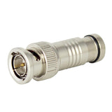 BNC Male Waterproof Compression Connector for RG59  Coax Cable CCTV