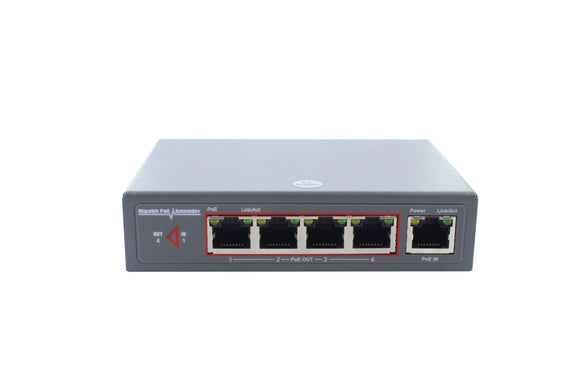 Gigabit 2-Port Network Switch - RJ45 Splitter Cable Extender