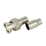 CCTV BNC Crimp-on Connector RG59 Coax Cable Adapter for Security Camera
