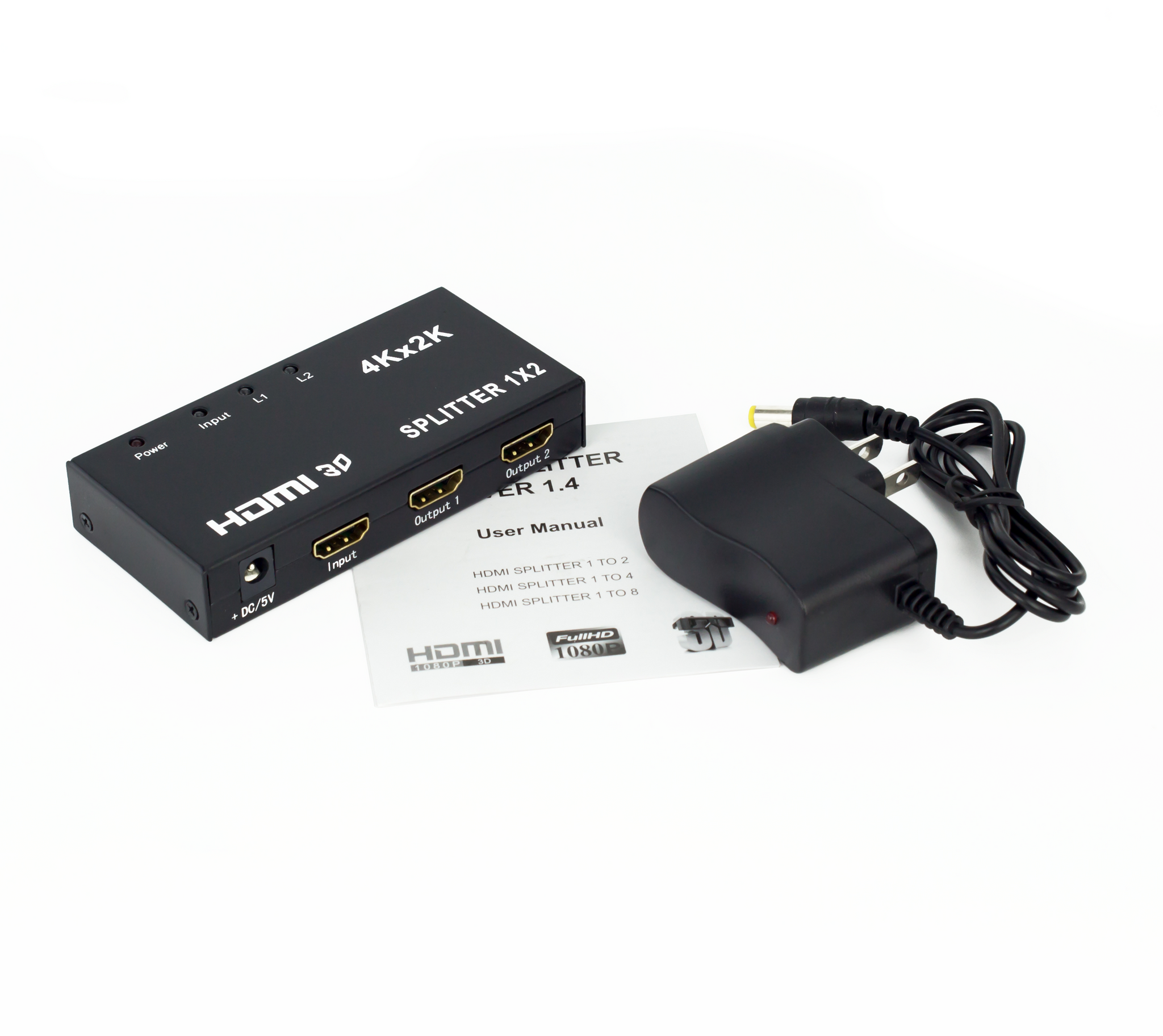 HDMI SPLITTER 1 TO 2 (4Kx2K) – UltraPoE