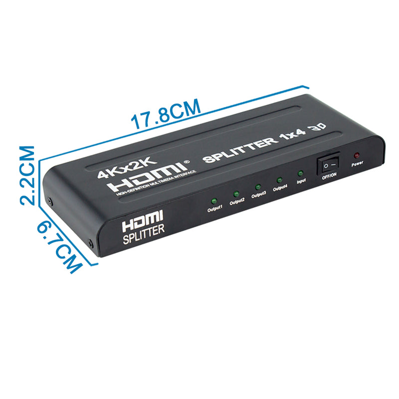 その他 Gefen Ultra HD 4K 1:4 HDMI Splitter Ultra HD 600 MHz 1:4 Splitter for HDMI w/ HDR | Gefen