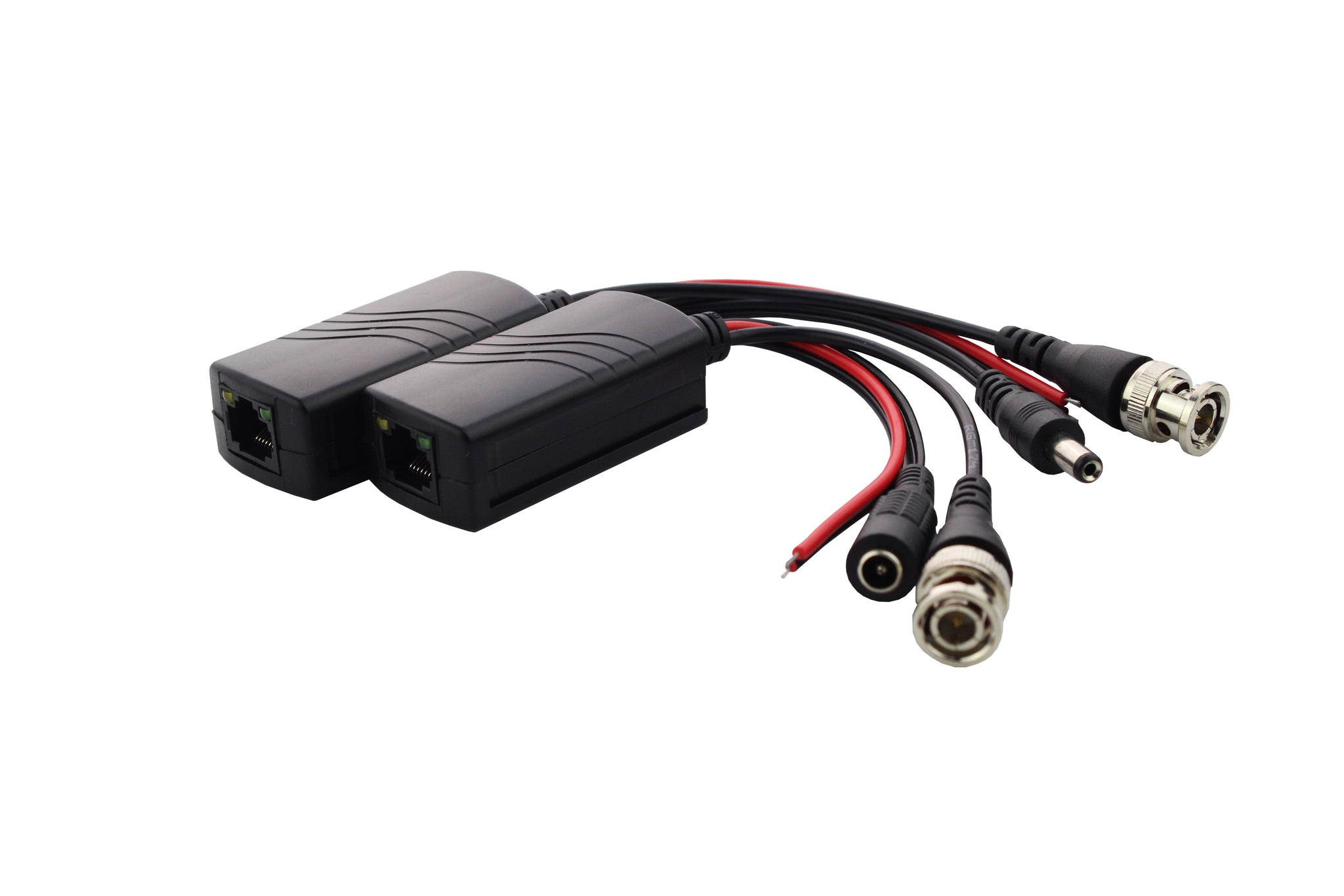 Balun Vidéo 4CH Power Video Data PVD-604B - AC110V/AC220V à DC12V Pour CCTV