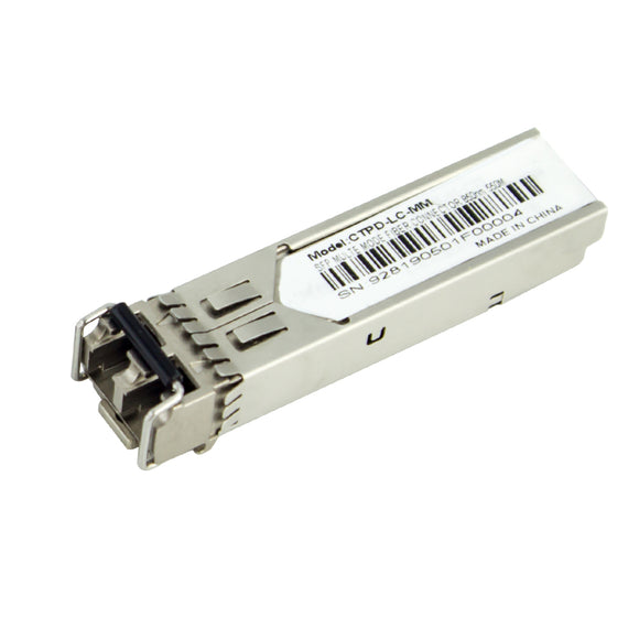 1.25Gbps SFP Optical Transceiver, 850nm/550M, 1000M Base Multi-mode(CTPD-LC-MM)