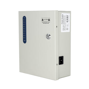 UL Listed  Power Supply Box, 10A, 120W, 9 CH PTC Fuse