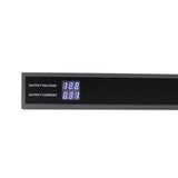 RackMount Power supply with LCD Monitor Meter, DC20A, 18CH